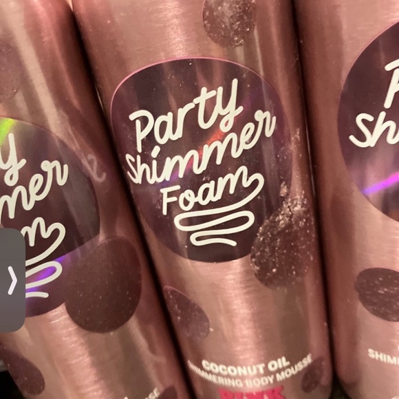 VS PINK ‘Party Shimmer Foam’ -Discontinued - Picture 2 of 5